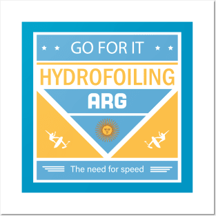 Hydrofoiling - Argentina Posters and Art